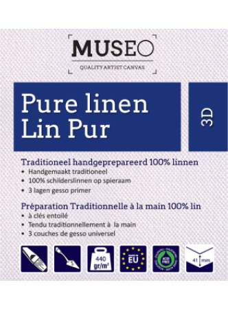 Museo Lerret LX 100% Lin Xtra 3D 41mm - 70x80cm