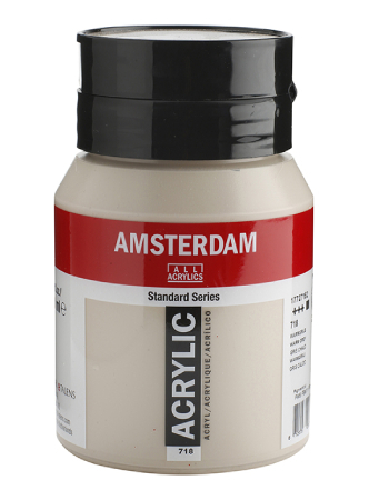 Amsterdam Standard Akryl 500ml - 718 Warm grey