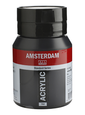 Amsterdam Standard Akryl 500ml - 702 Lamp black