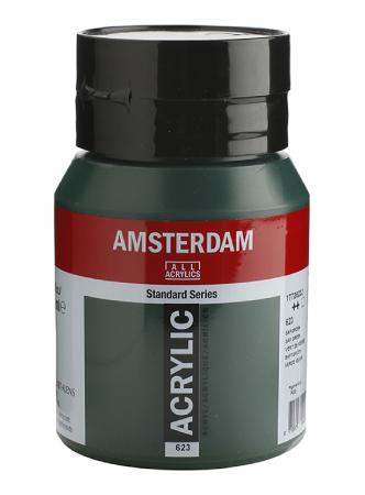 Amsterdam Standard Akryl 500ml - 623 Sap green