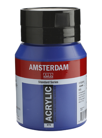Amsterdam Standard Akryl 500ml - 570 Phthalo blue