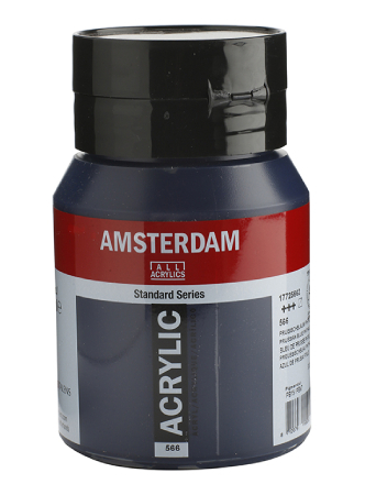 Amsterdam Standard Akryl 500ml - 566 Prussian Blue Phthalo