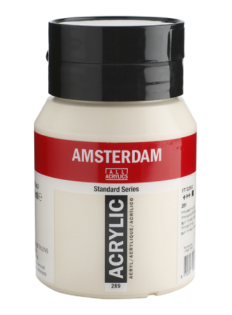 Amsterdam Standard Akryl 500ml - 289 Tit. buff light
