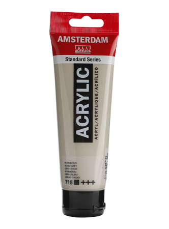 Amsterdam Standard Akryl 120ml - 718 Warm grey