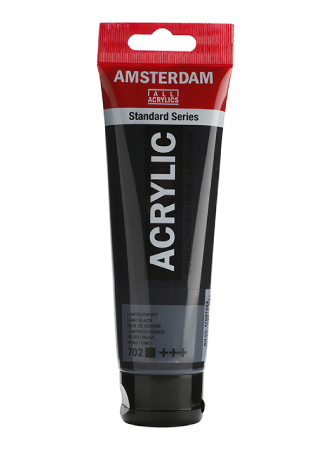 Amsterdam Standard Akryl 120ml - 702 Lamp black