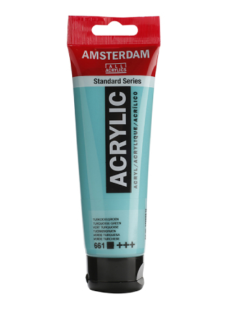Amsterdam Standard Akryl 120ml - 661 Turquoise green