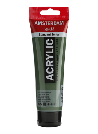 Amsterdam Standard Akryl 120ml - 622 Olive green deep