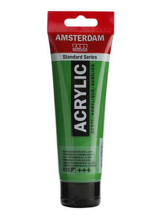 Amsterdam Standard Akryl 120ml - 618 Permanent green light