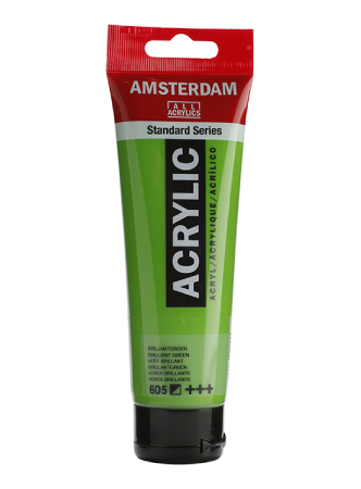 Amsterdam Standard Akryl 120ml - 605 Brilliant green