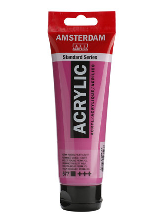 Amsterdam Standard Akryl 120ml - 577 Perm. red violet lt.