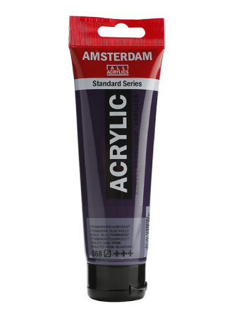 Amsterdam Standard Akryl 120ml - 568 Permanent blue violet