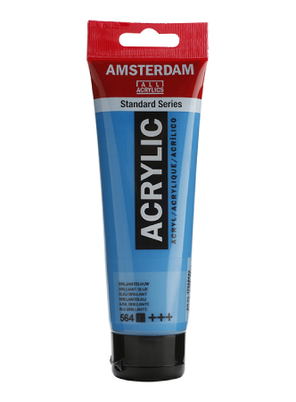 Amsterdam Standard Akryl 120ml - 564 Brilliant blue