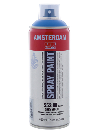 AMSTERDAM SPRAY 400ML - 552 grey violet