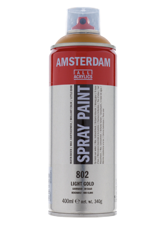 Amsterdam Spray 400ml - 802 Light gold, 