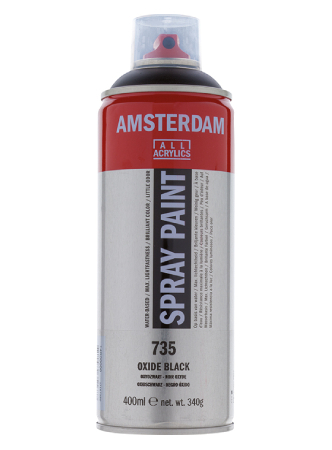 Amsterdam Spray 400ml - 735 Oxide black, 