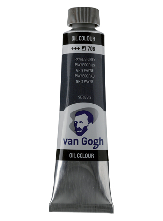 Van Gogh Olje 40ml - 708 Payne's Grey