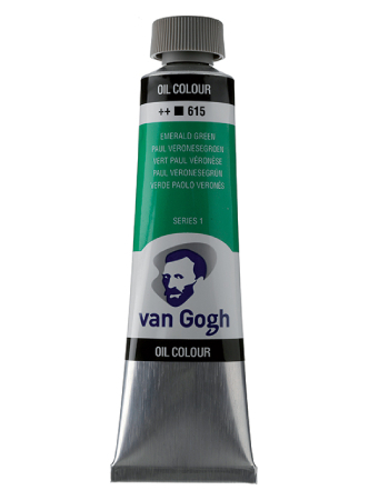 Van Gogh Olje 40ml - 615 Emerald green