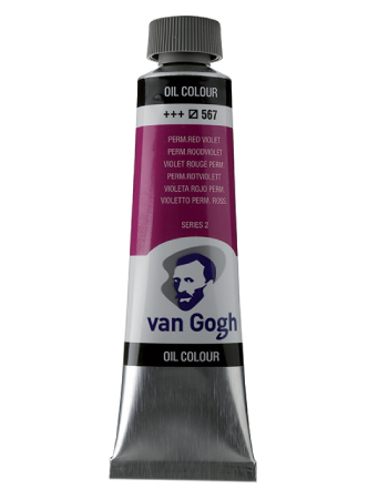 Van Gogh Olje 40ml - 567 Permanent red violet