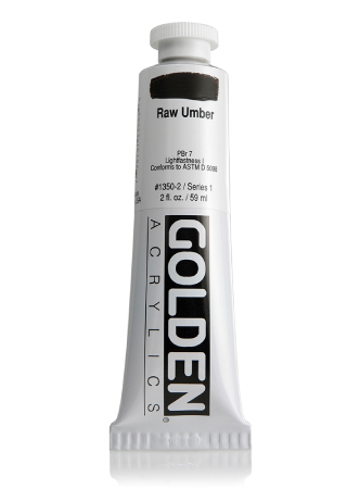 Golden Heavy Body Akryl 59ml  - 1350 Raw Umber