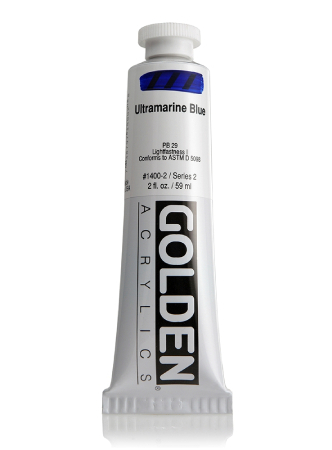 Golden Heavy Body Akryl 59ml  - 1400 Ultramarine Blue