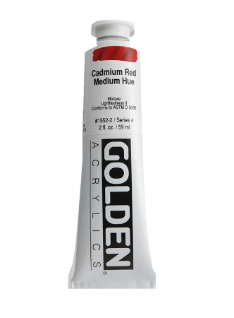 Golden Heavy Body Akryl 59ml  - 1552 Cadmium Red Medium Hue