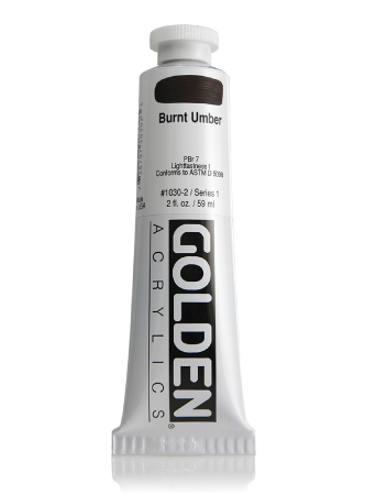 Golden Heavy Body Akryl 59ml  - 1030 Burnt Umber