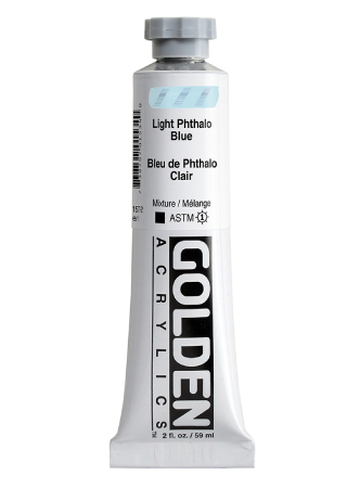 Golden Heavy Body Akryl 59ml  - 21577 Light Phthalo Blue