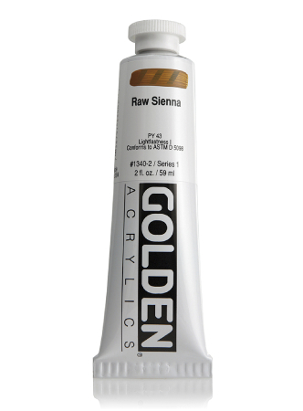 Golden Heavy Body Akryl 59ml  - 1340 Raw Sienna