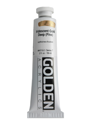 Golden Heavy Body Akryl 59ml  - 4015 Irides. Gold Deep Fine