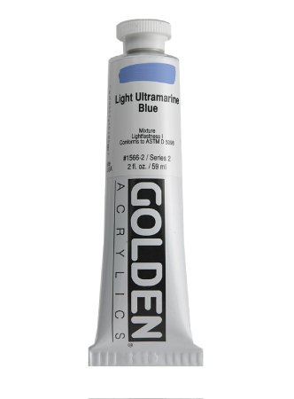 Golden Heavy Body Akryl 59ml  - 21566 Light Ultramarine Blue