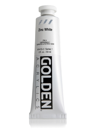 Golden Heavy Body Akryl 59ml  - 1415 Zinc White