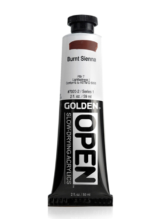 Golden Open Akryl 59ml - 7020 Burnt Sienna