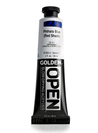 Golden Open Akryl 59ml - 7260 Phthalo Blue Red Sh.