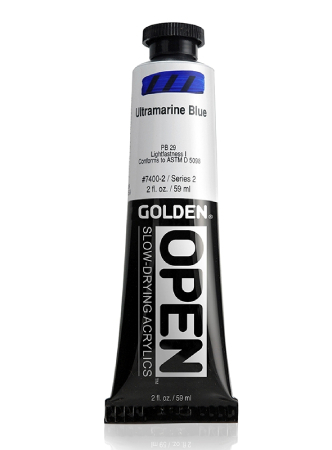 Golden Open Akryl 59ml - 7400 Ultramarine Blue