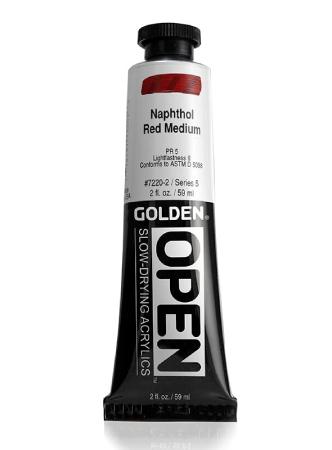 Golden Open Akryl 59ml - 7220 Naphthol Red Medium