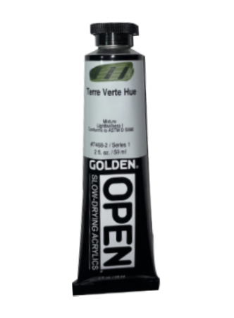 Golden Open Akryl 59ml - 7468 Terre Verte Hue