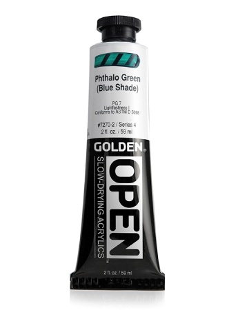 Golden Open Akryl 59ml - 7270 Phthalo Green Blue Sh.