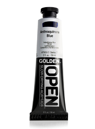 Golden Open Akryl 59ml - 7005 Anthraquinone Blue