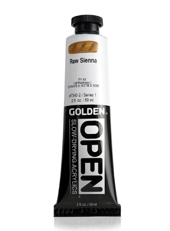 Golden Open Akryl 59ml - 7340 Raw Sienna