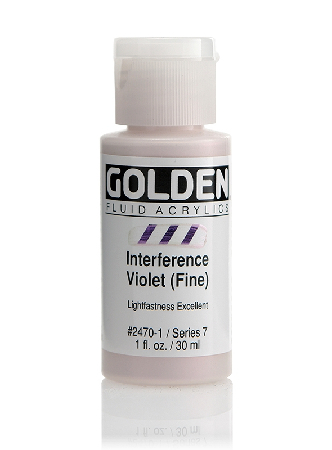 Golden Fluid Akryl 30ml - 2470 Interference Violet Fine