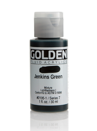 Golden Fluid Akryl 30ml - 2195 Jenkins Green