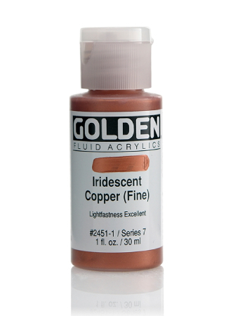 Golden Fluid Akryl 30ml - 2451 Iridescent Copper Fine