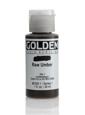 Golden Fluid Akryl 30ml - 2350 Raw Umber