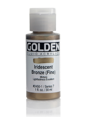 Golden Fluid Akryl 30ml - 2450 Iridescent Bronze Fine