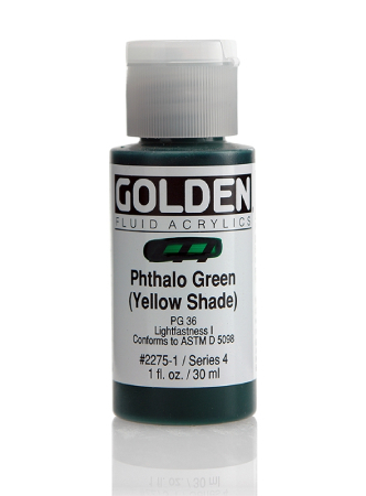 Golden Fluid Akryl 30ml - 2275 Phthalo Green Yellow Sh.