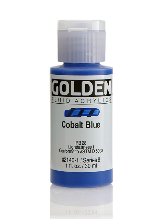 Golden Fluid Akryl 30ml - 2140 Cobalt Blue