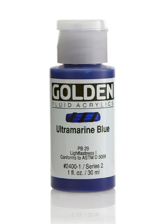 Golden Fluid Akryl 30ml - 2400 Ultramarine Blue