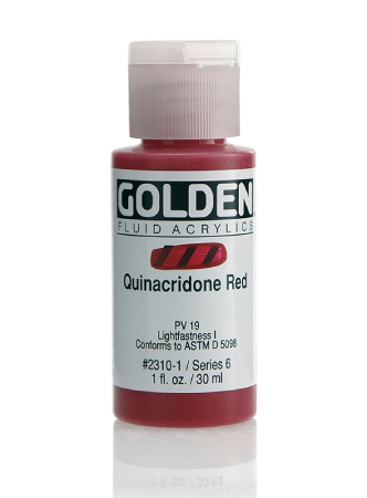 Golden Fluid Akryl 30ml - 2310 Quinacridone Red
