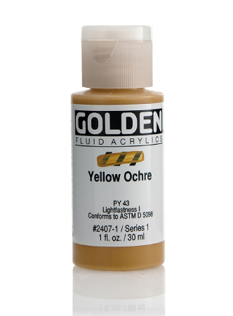 Golden Fluid Akryl 30ml - 2407 Yellow Ochre