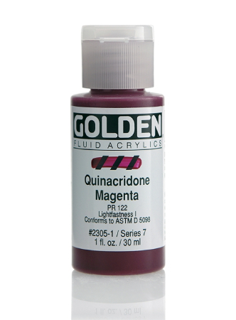 Golden Fluid Akryl 30ml - 2305 Quinacridone Magenta